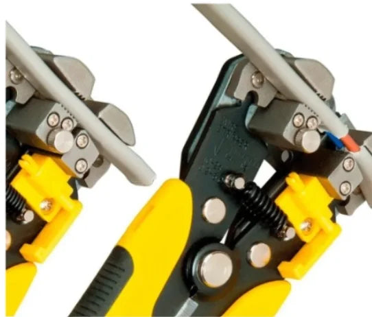 Alicate automático Decapper Crimper alicate eletricista tiras de fio Decaster de fio automático 5 em 1-